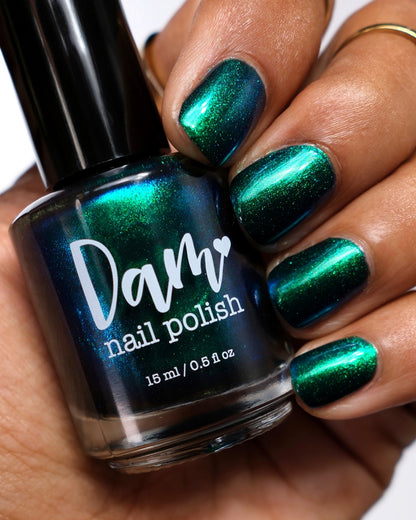 I Call Boo-sh*t - Black Nail Polish - Shimmer Nail Polish - Ghostly Collection - Halloween 2025