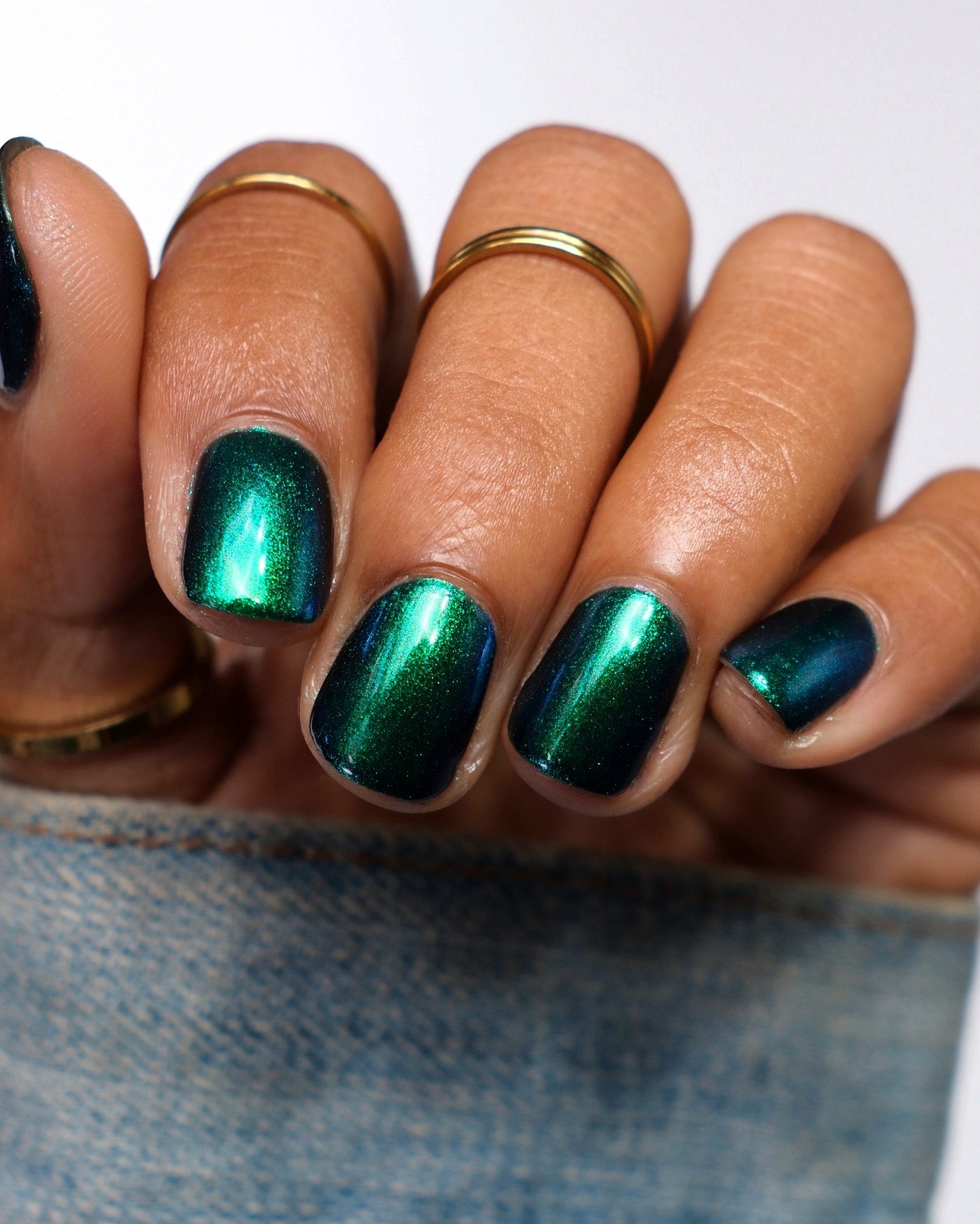 I Call Boo-sh*t - Black Nail Polish - Shimmer Nail Polish - Ghostly Collection - Halloween 2025