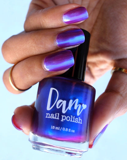COMING SOON 5/15! Calm the F*ck Down - Purple Nail Polish - Shimmer Nail Polish - SHIMMAHS Facebook Custom 2026 - Dam Nail Polish