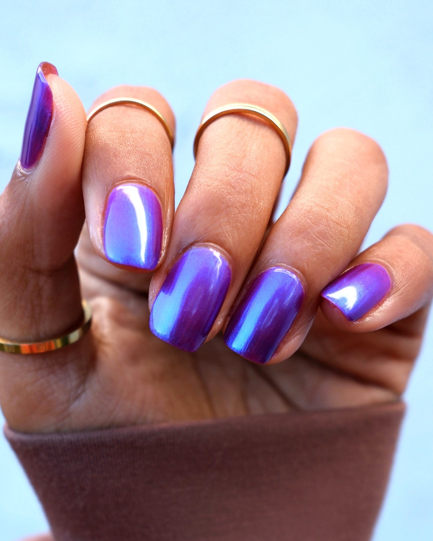 COMING SOON 5/15! Calm the F*ck Down - Purple Nail Polish - Shimmer Nail Polish - SHIMMAHS Facebook Custom 2026 - Dam Nail Polish