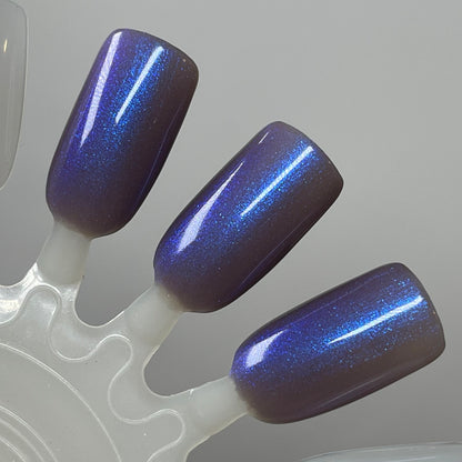 Merely a Mirage - Gray Solar Shimmer Nail Polish - Dam Nail Polish