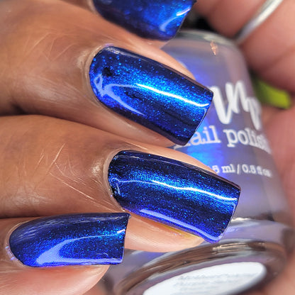Motherf*cking Purple Saber - Blurple Shimmer Nail Polish - Trust the Shimmer Collection