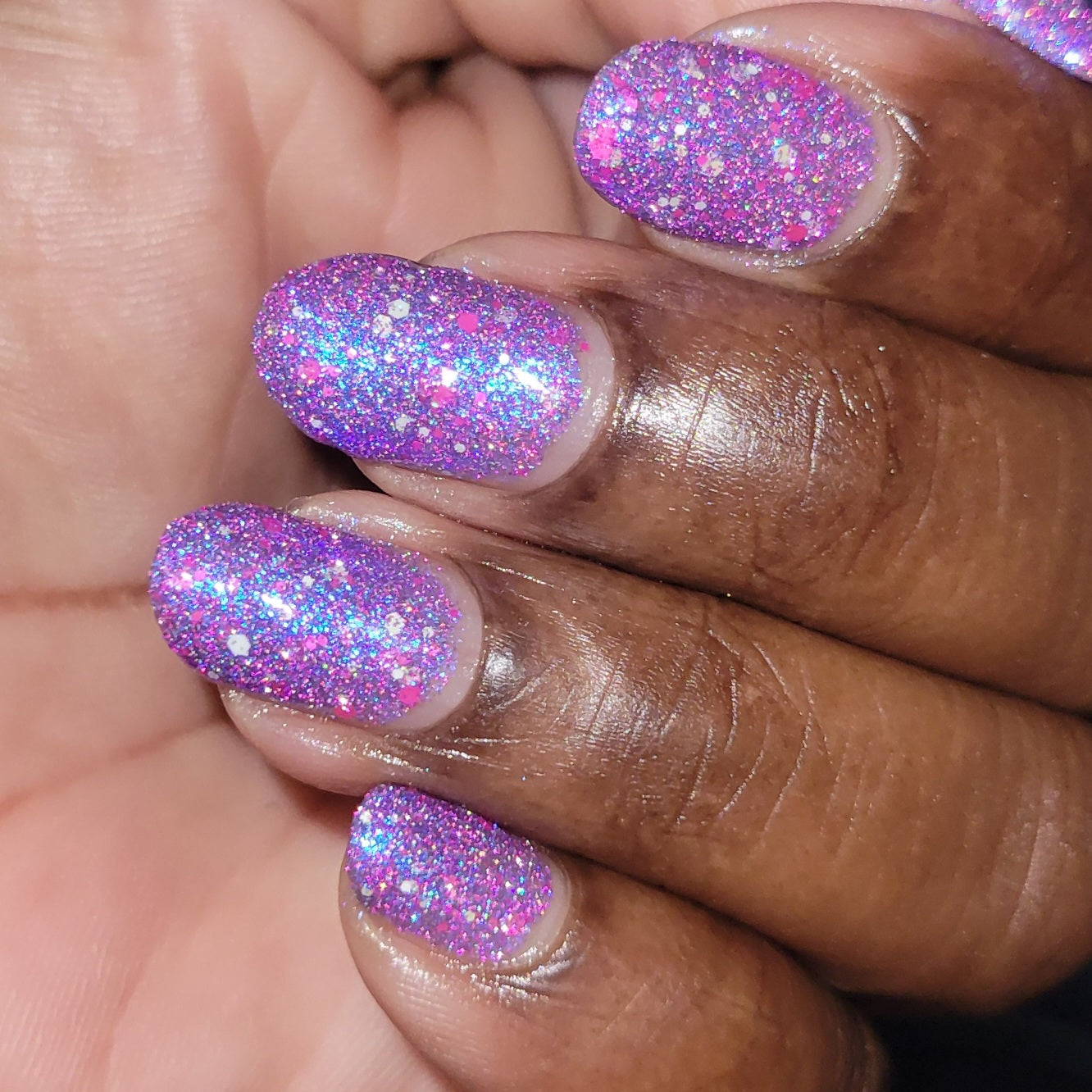 Veronica - Purple Reflective Nail Polish - Survivor Series