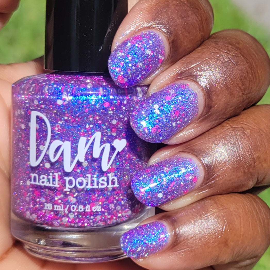 Veronica - Purple Reflective Nail Polish - Survivor Series