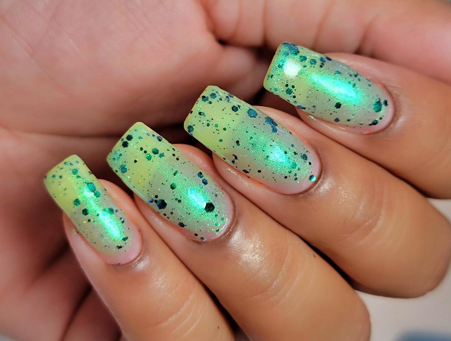 Matcha Made in Heaven - Light Green Crelly Nail Polish - Boba Collection - Dam Nail Polish