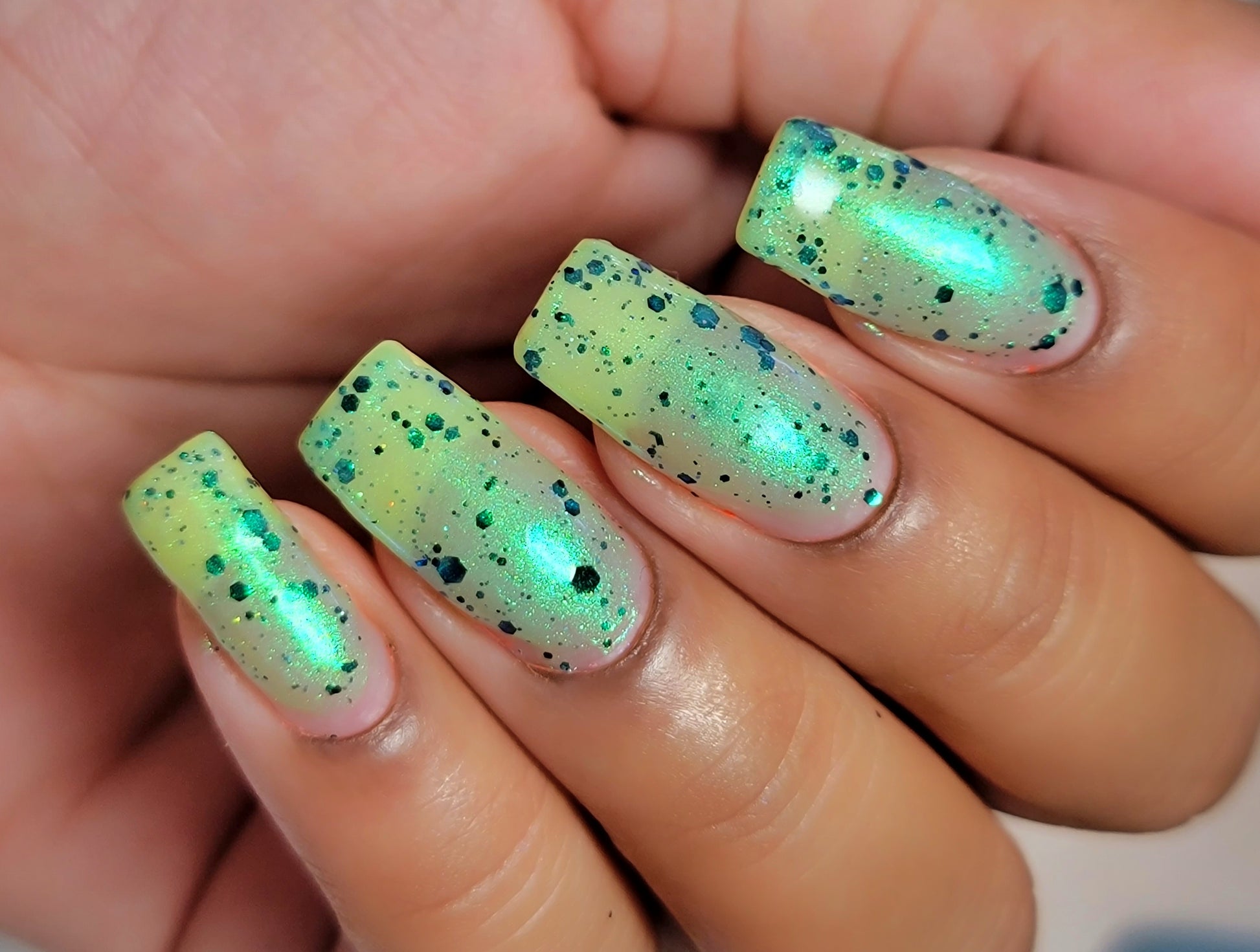 Matcha Made in Heaven - Light Green Crelly Nail Polish - Boba Collection - Dam Nail Polish