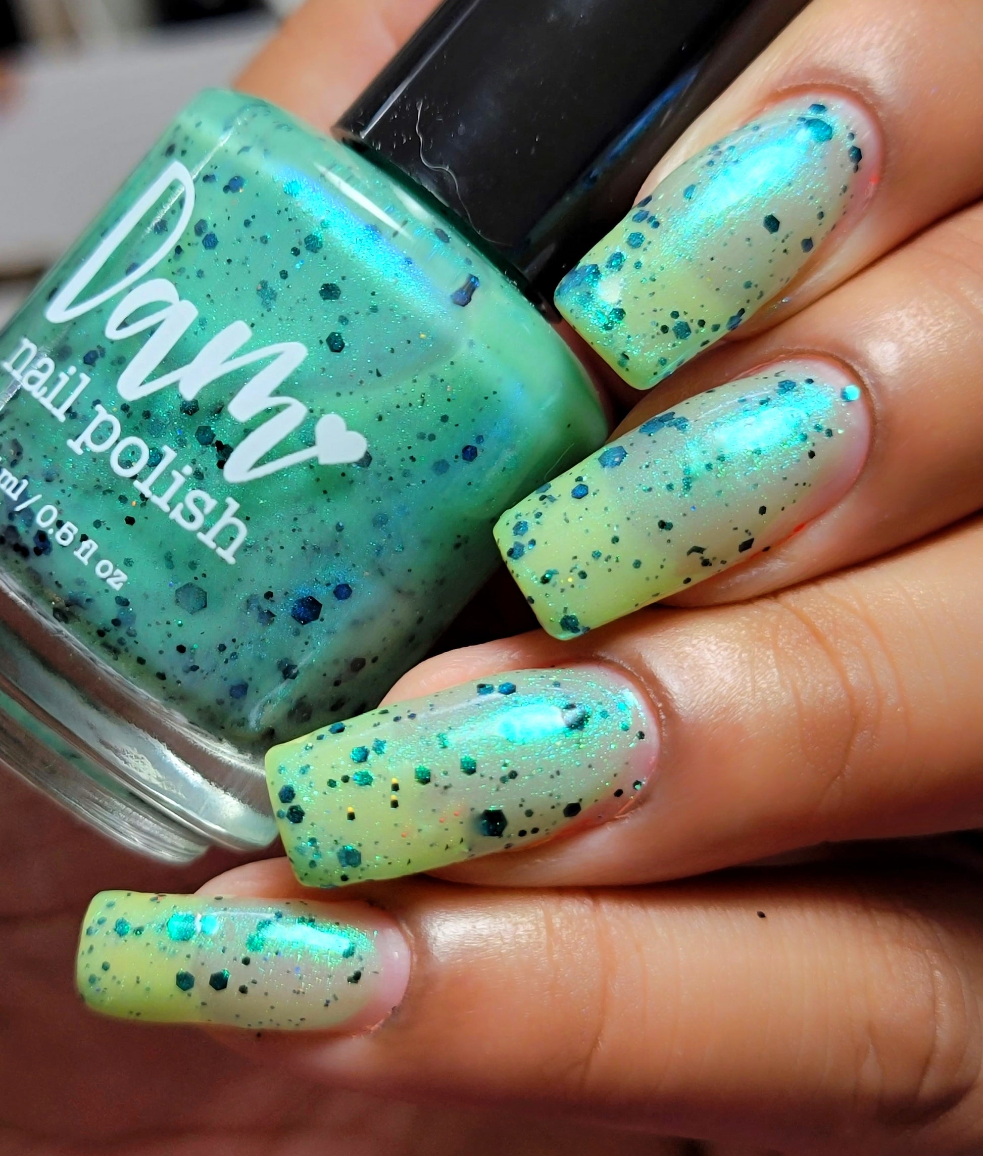 Matcha Made in Heaven - Light Green Crelly Nail Polish - Boba Collection - Dam Nail Polish