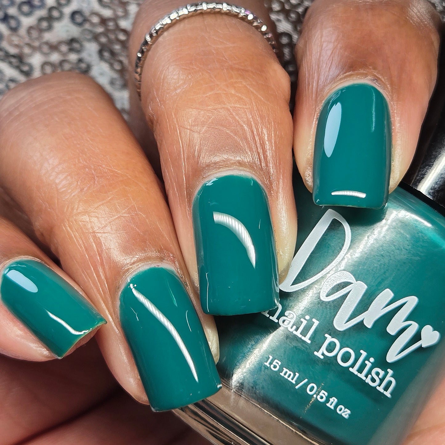 Kale Yeah! - Green Nail Polish - Cream Nail Polish - Fall Nail Polish - Autumn Harvest Creams - Dam Nail Polish