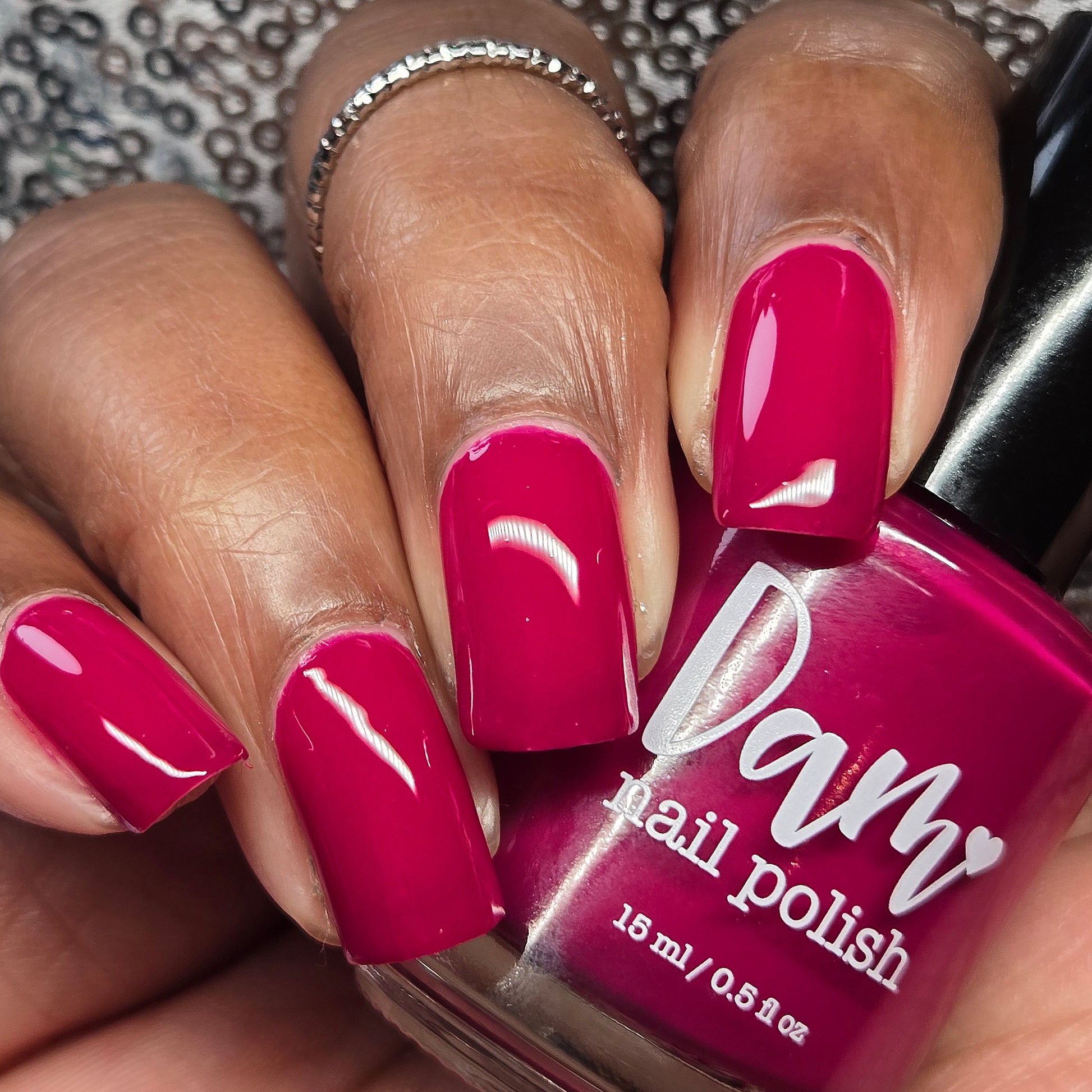 Very Cranberry - Pink Nail Polish - Cream Nail Polish - Fall Nail Polish - Autumn Harvest Creams - Dam Nail Polish