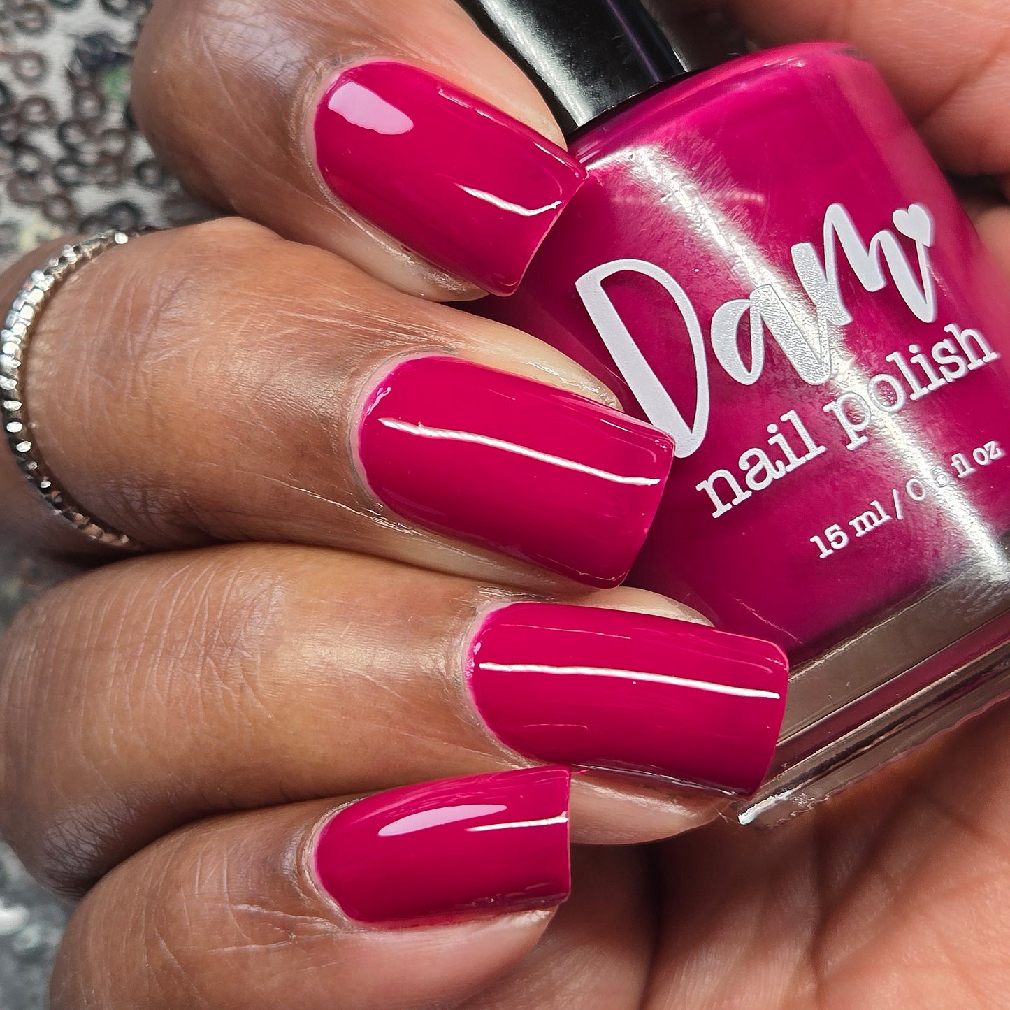 Very Cranberry - Pink Nail Polish - Cream Nail Polish - Fall Nail Polish - Autumn Harvest Creams - Dam Nail Polish