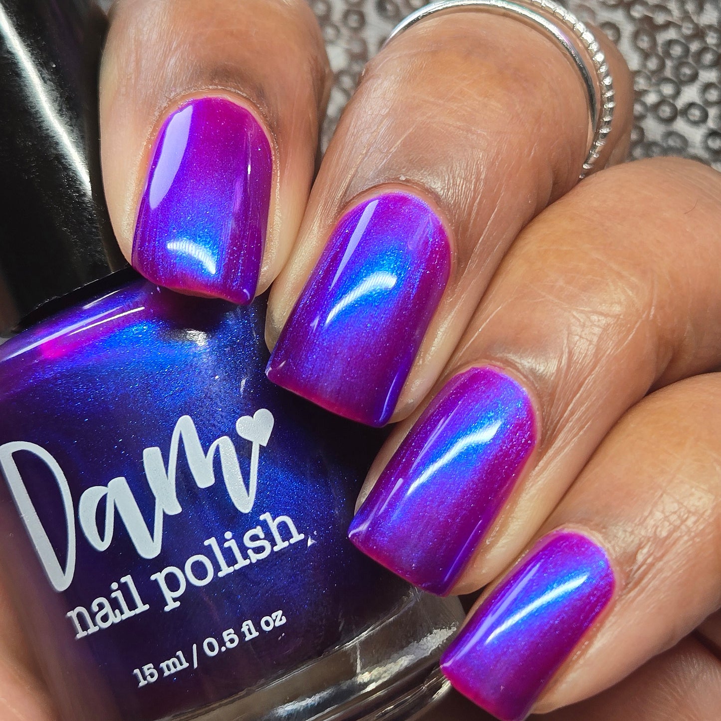 COMING SOON 5/15! Calm the F*ck Down - Purple Nail Polish - Shimmer Nail Polish - SHIMMAHS Facebook Custom 2026 - Dam Nail Polish