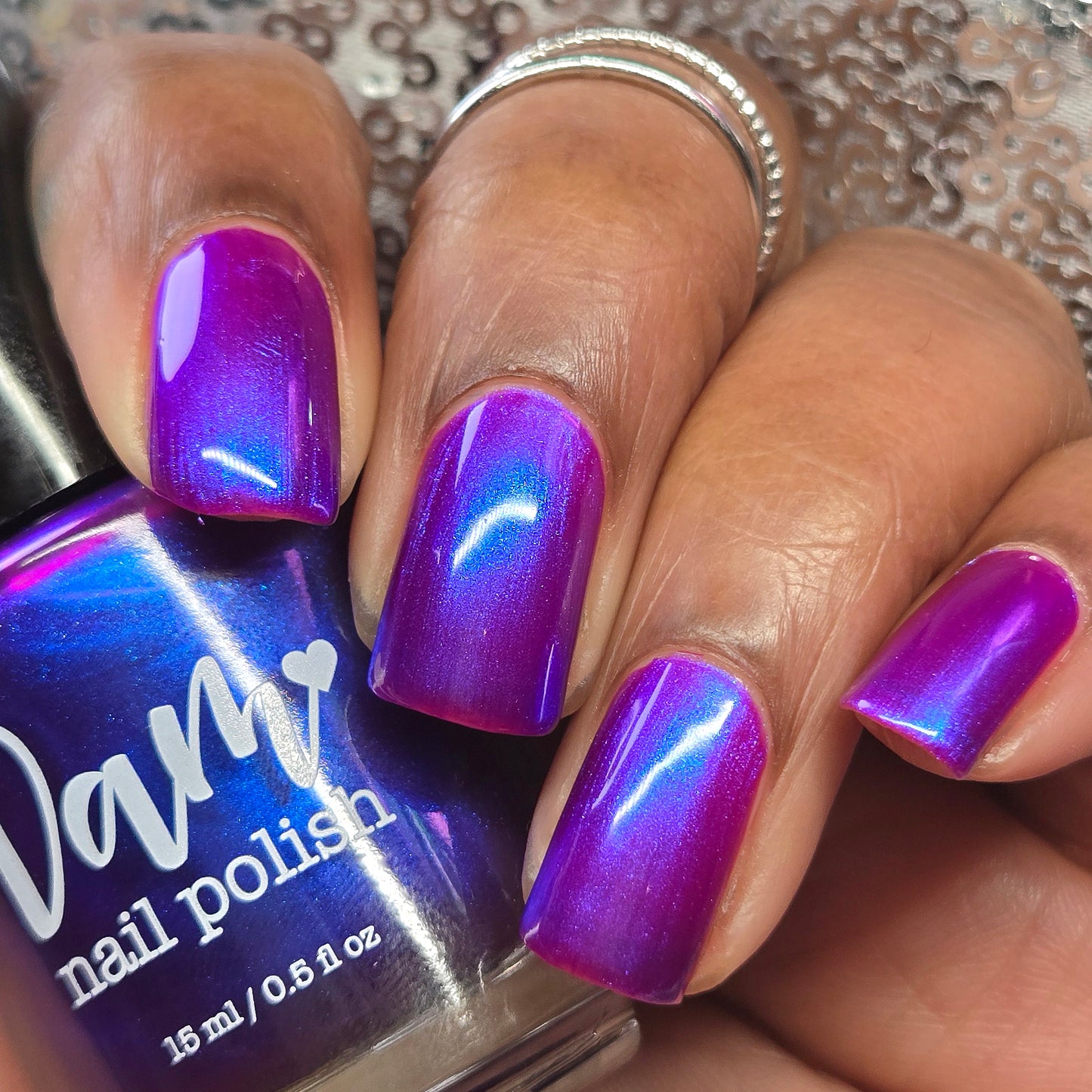 COMING SOON 5/15! Calm the F*ck Down - Purple Nail Polish - Shimmer Nail Polish - SHIMMAHS Facebook Custom 2026 - Dam Nail Polish