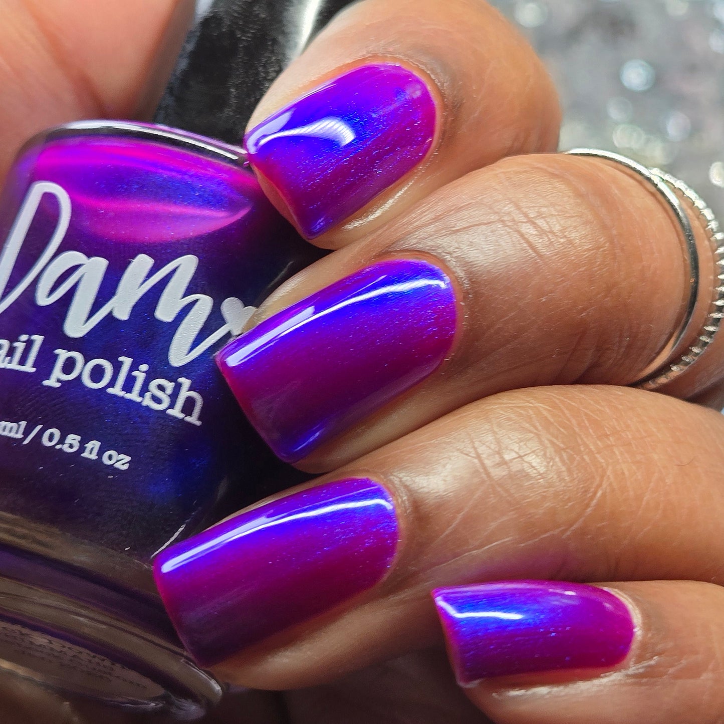 COMING SOON 5/15! Calm the F*ck Down - Purple Nail Polish - Shimmer Nail Polish - SHIMMAHS Facebook Custom 2026 - Dam Nail Polish