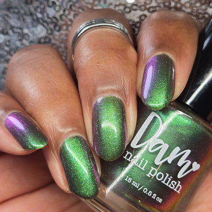 COMING SOON 10/9: Turtley Worth It - Green Nail Polish - Shimmer Nail Polish - Pawsitively Polished Facebook Group Exclusive 2026