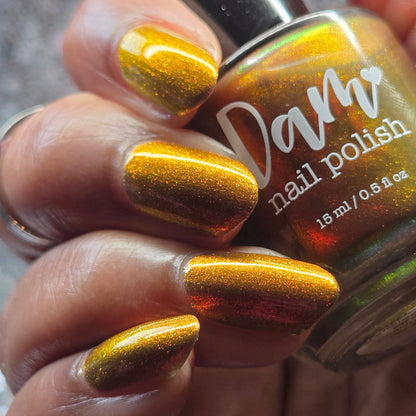 COMING SOON 10/9: Little Firefox - Brown Nail Polish - Shimmer Nail Polish - Pawsitively Polished Facebook Group Exclusive 2026