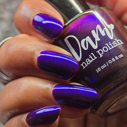 COMING SOON 10/9: Roses Are Red, Love Songs Are Blue - Red Nail Polish - Shimmer Nail Polish - Red Polish Society Facebook Group Exclusive 2026