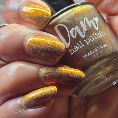 COMING SOON 10/9: Boo-kworm - Gray Nail Polish - Shimmer Nail Polish - Crelly Nail Polish - Falloween Polish Lovers Facebook Group Exclusive 2026