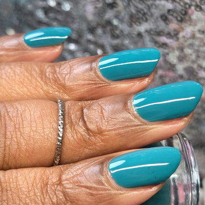 COMING SOON 10/9: Chrysocolla - Teal Nail Polish - Cream Nail Polish - Creme Connection Facebook Group Exclusive 2026