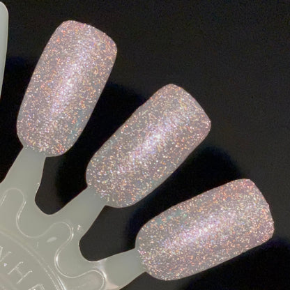 COMING SOON 2/27 NOON ET! Everybody - Silver Nail Polish - Reflective Nail Polish - Glitter Nail Polish - Polish of the Month - March 2026 - Dam Nail Polish