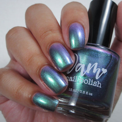 Somebody Sage Me - Gray Nail Polish - Shimmer Nail Polish - Ghostly Collection - Halloween 2025 - Dam Nail Polish