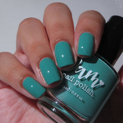 COMING SOON 10/9: Celestial Green - Green Nail Polish - Cream Nail Polish - Creme Connection Facebook Group Exclusive 2026