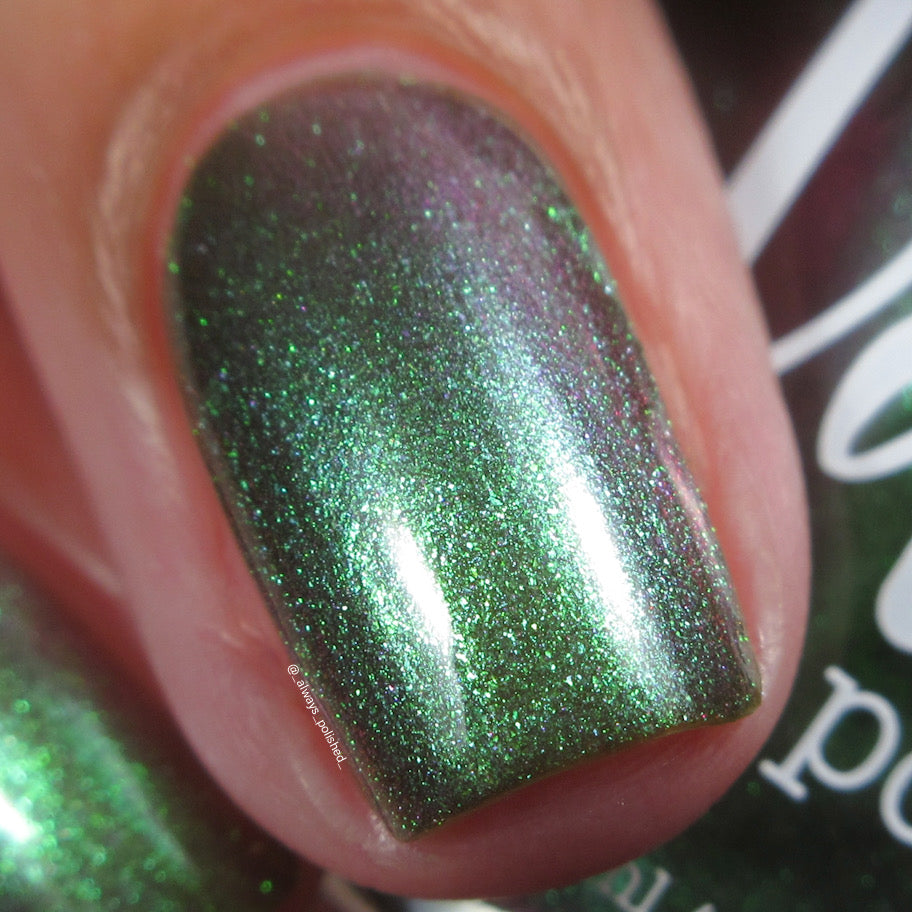 COMING SOON 10/9: Turtley Worth It - Green Nail Polish - Shimmer Nail Polish - Pawsitively Polished Facebook Group Exclusive 2026
