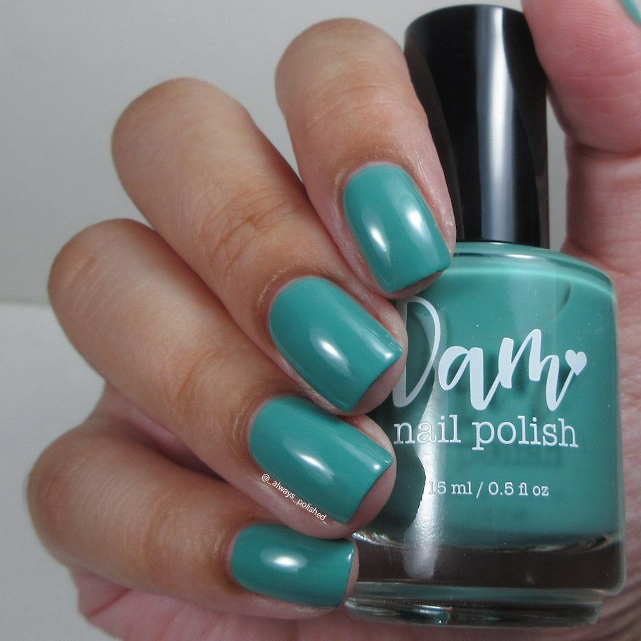 COMING SOON 10/9: Celestial Green - Green Nail Polish - Cream Nail Polish - Creme Connection Facebook Group Exclusive 2026