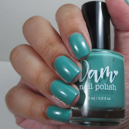 COMING SOON 10/9: Celestial Green - Green Nail Polish - Cream Nail Polish - Creme Connection Facebook Group Exclusive 2026