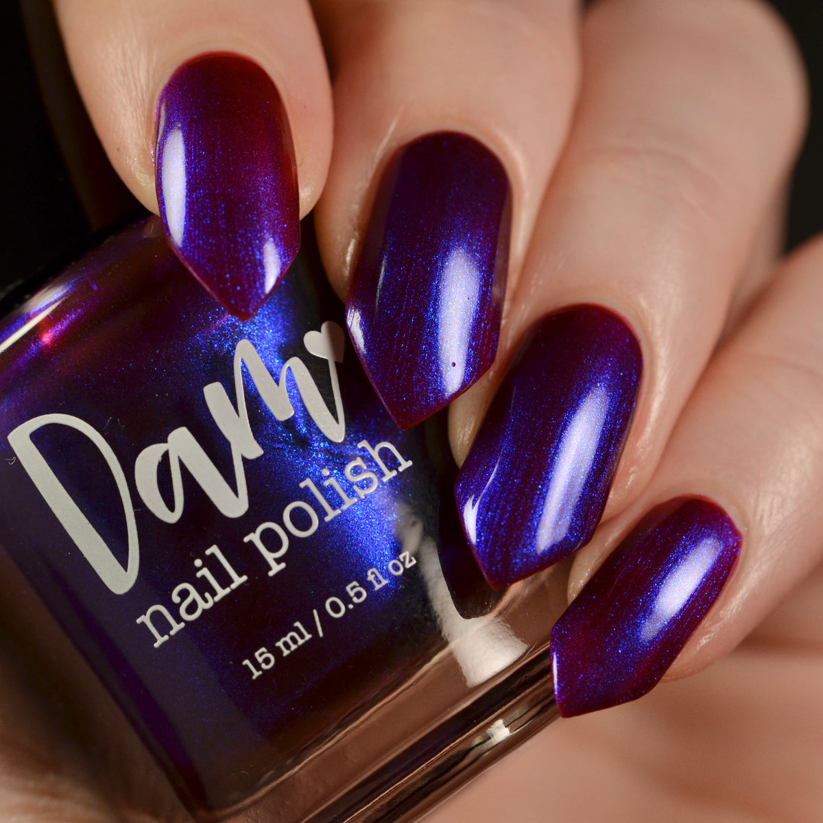 COMING SOON 10/9: Roses Are Red, Love Songs Are Blue - Red Nail Polish - Shimmer Nail Polish - Red Polish Society Facebook Group Exclusive 2026
