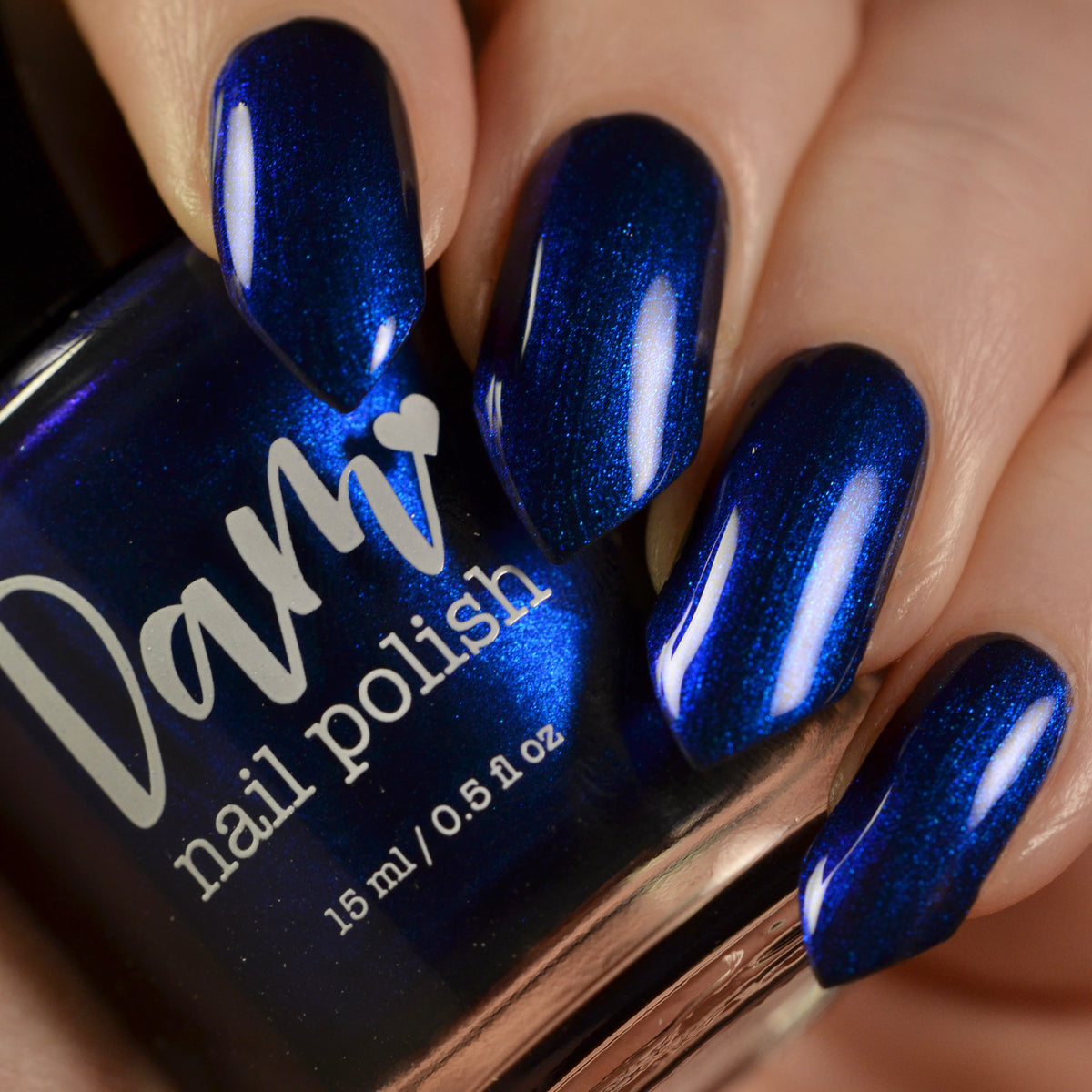 COMING SOON 10/9: Thunderbolt - Black Nail Polish - Shimmer Nail Polish - Polished Jewel Society Facebook Group Exclusive 2026