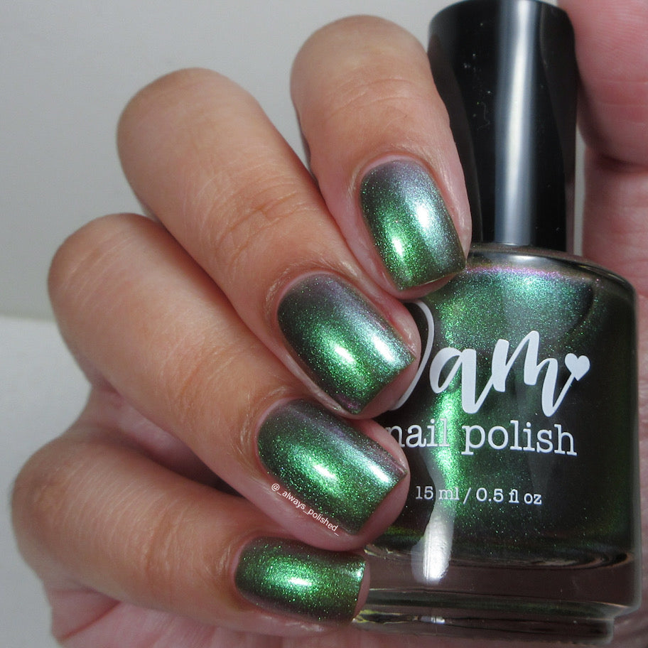 COMING SOON 10/9: Turtley Worth It - Green Nail Polish - Shimmer Nail Polish - Pawsitively Polished Facebook Group Exclusive 2026