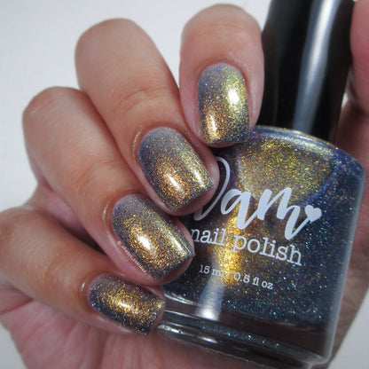 I'm Made of Magic, MFer - Purple Nail Polish - Reflective Nail Polish - October 2025 POTM - Dam Nail Polish