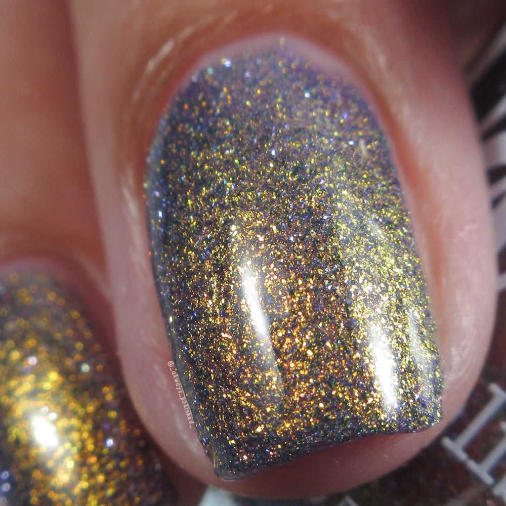 I'm Made of Magic, MFer - Purple Nail Polish - Reflective Nail Polish - October 2025 POTM - Dam Nail Polish