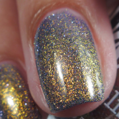 I'm Made of Magic, MFer - Purple Nail Polish - Reflective Nail Polish - October 2025 POTM - Dam Nail Polish