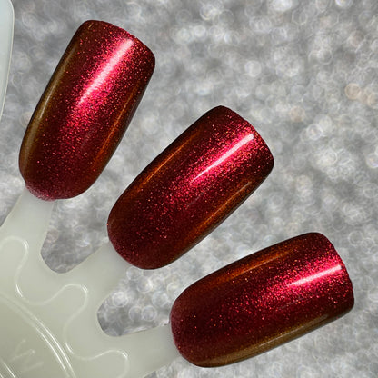 Don't Disturb the Damned - Red Nail Polish - Multichrome Nail Polish - Ghostly Collection - Halloween 2025