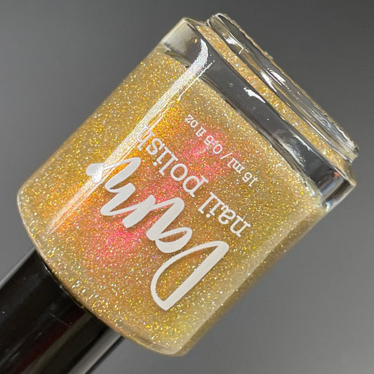 I Love Oklahoma - Shimmer Nail Polish - Reflective Nail Polish - I'm Not a Robot Series