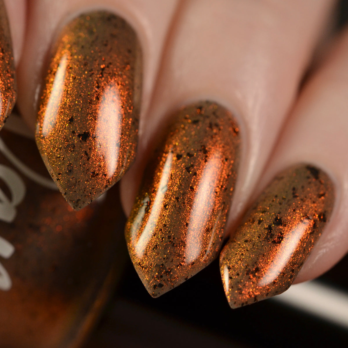 COMING SOON 10/9: Boo-kworm - Gray Nail Polish - Shimmer Nail Polish - Crelly Nail Polish - Falloween Polish Lovers Facebook Group Exclusive 2026