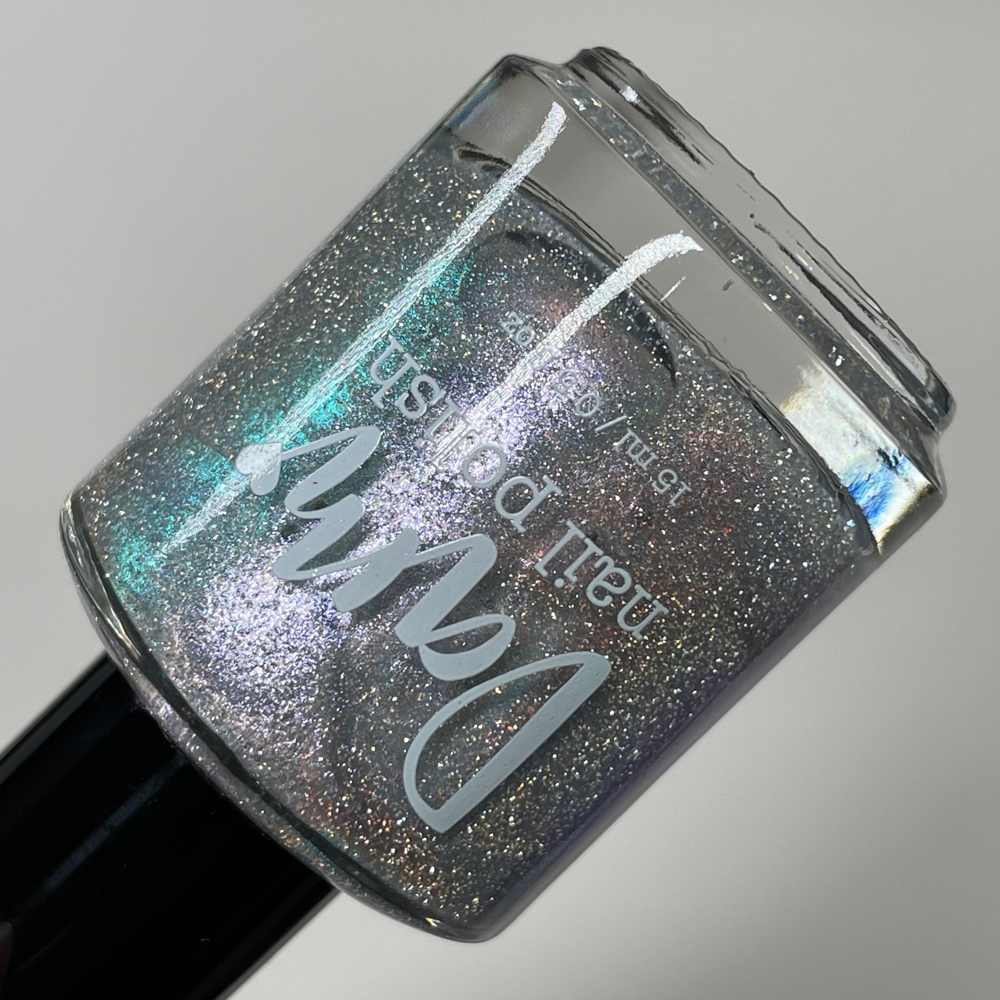 COMING SOON 2/27 NOON ET! Everybody - Silver Nail Polish - Reflective Nail Polish - Glitter Nail Polish - Dam Nail Polish