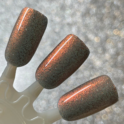 Shall We Have A Seance? - Gray Nail Polish - Reflective Nail Polish - Ghostly Collection - Halloween 2025