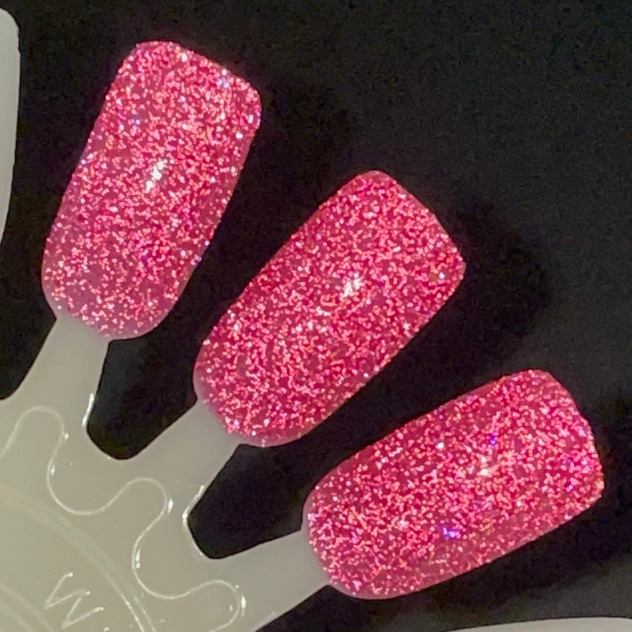 Strawberry Compote - Pink Nail Polish - Reflective Glitter Nail Polish - Jams & Jellies Collection - Dam Nail Polish