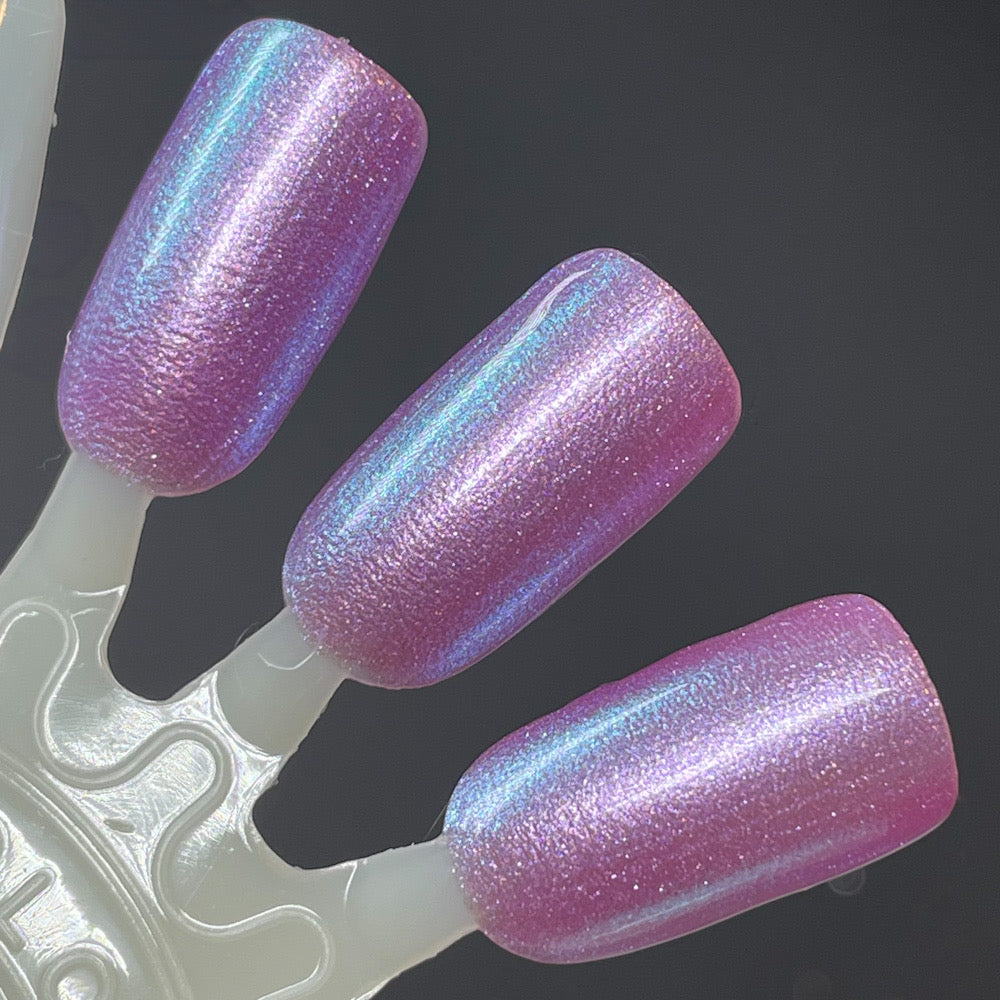 COMING SOON 2/27 NOON ET! PRE ORDER: Stay Frosty My Friends - Purple Nail Polish - Shimmer Nail Polish - 12 Dam Days of Polish 2025 - Turnaround time ~5 weeks - Dam Nail Polish