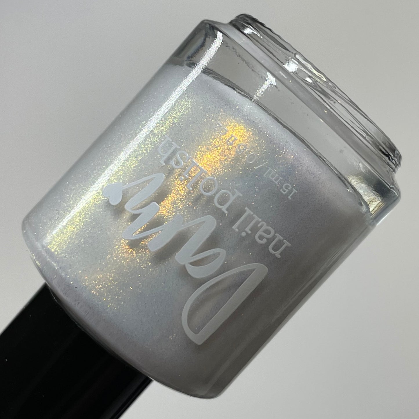 Classic Clean - White Nail Polish - Shimmer Nail Polish - Haute Homes Series - Dam Nail Polish