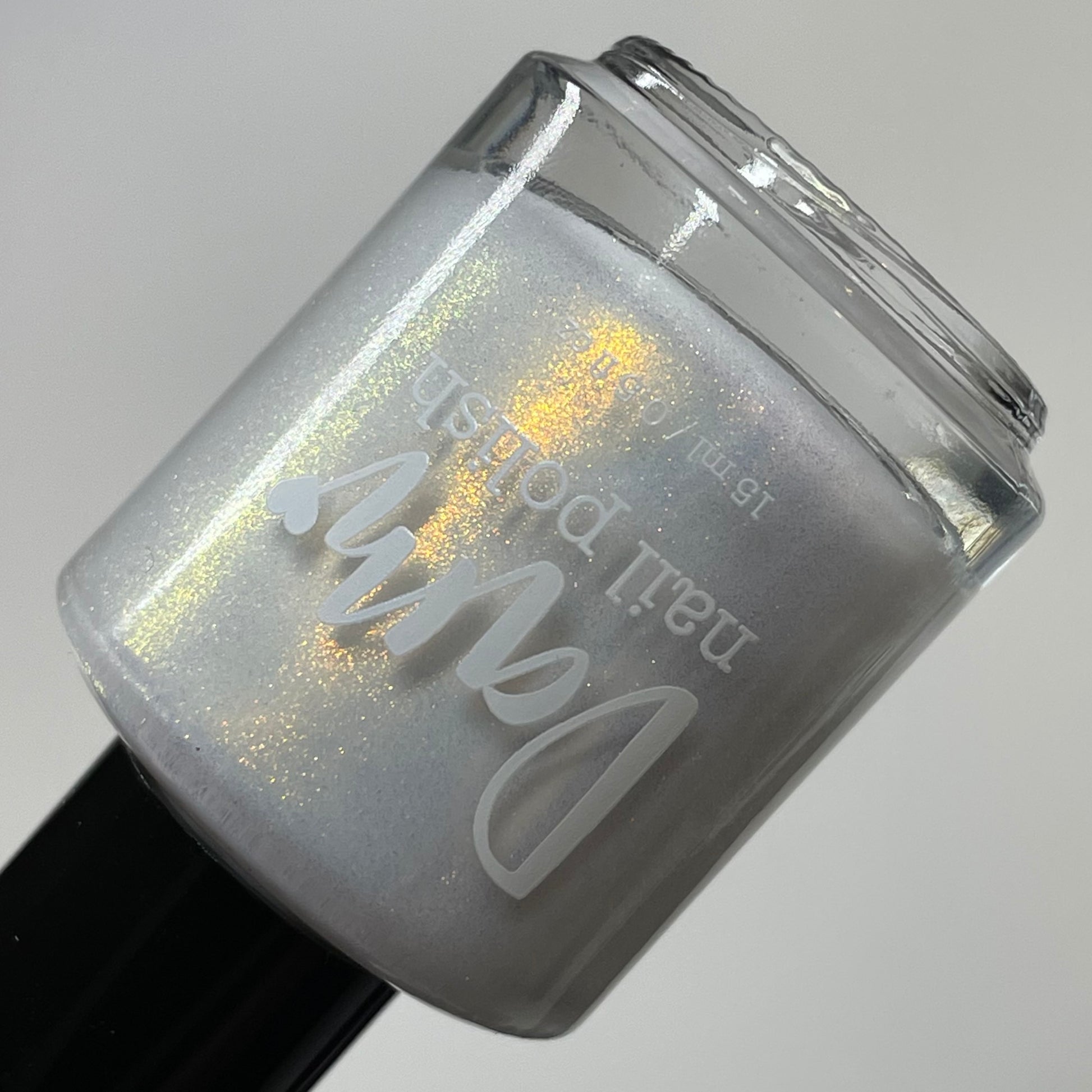Classic Clean - White Nail Polish - Shimmer Nail Polish - Haute Homes Series - Dam Nail Polish