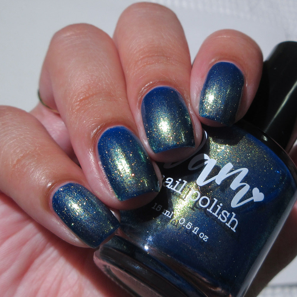 Carnival - Blue Nail Polish - Shimmer Nail Polish - Celebraciones en España Trio - Dam Nail Polish