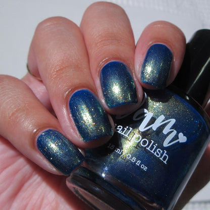 Carnival - Blue Nail Polish - Shimmer Nail Polish - Celebraciones en España Trio - Dam Nail Polish