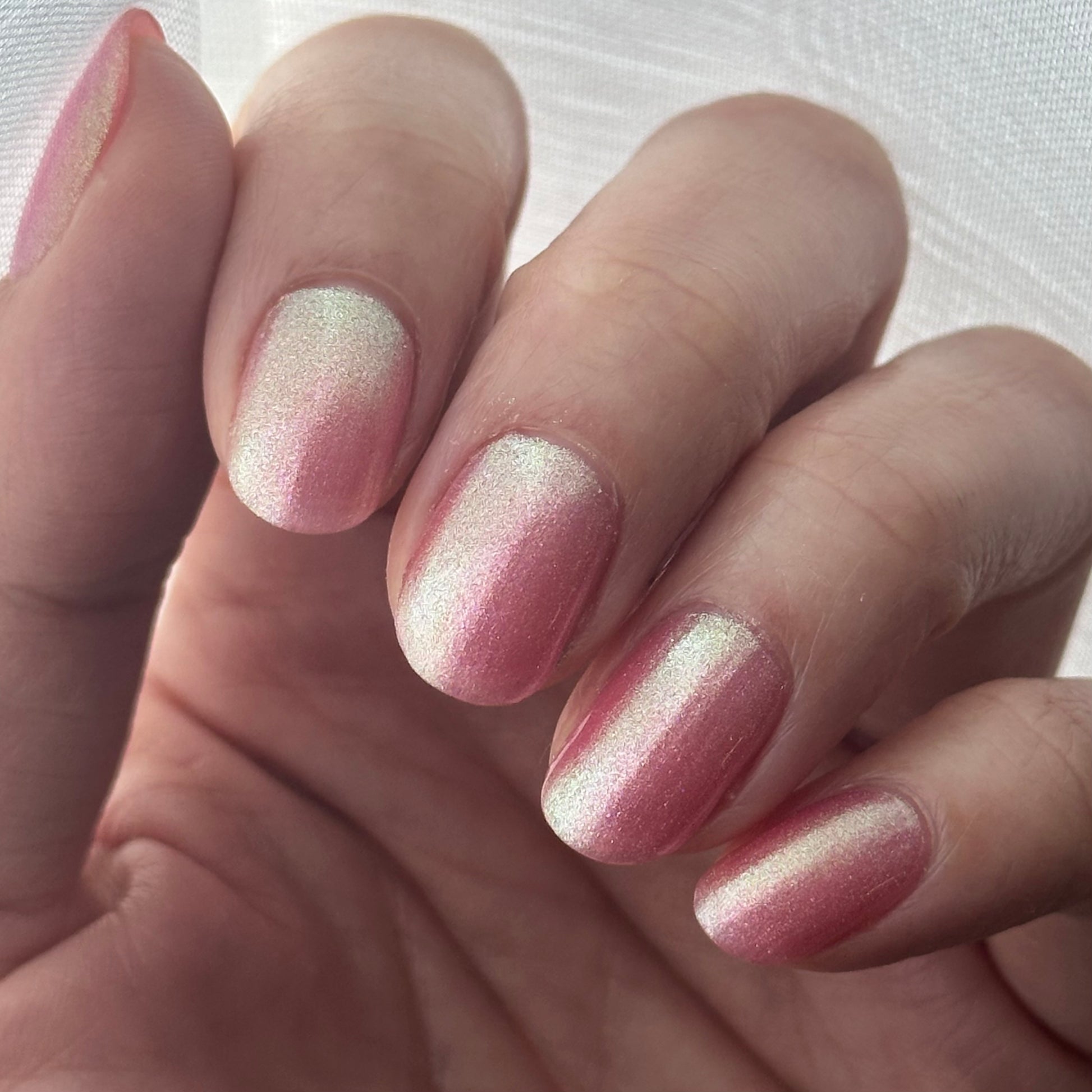 COMING SOON 2/13 NOON ET: Strawberry Lemonade - Pink Shimmer Nail Polish - Alex's Lemonade Stand Charity Polish - Dam Nail Polish