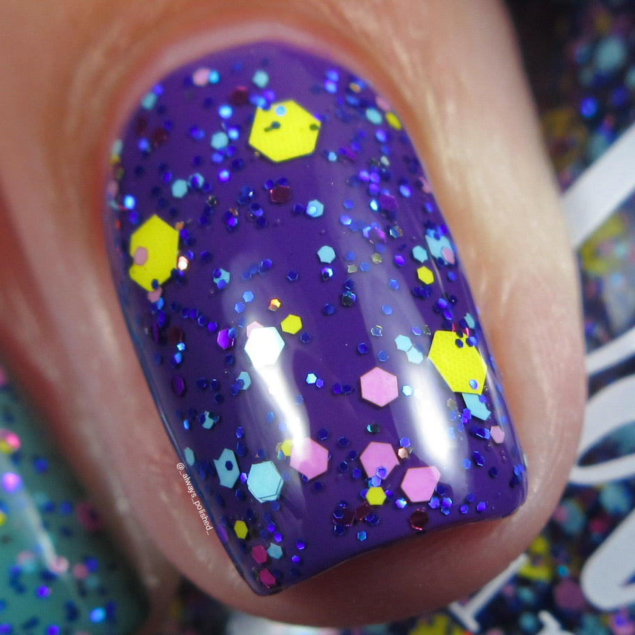 COMING SOON 10/9: Wish Upon a Moon - Blue Nail Polish - Topper Nail Polish - Keep Your Toppers On Facebook Group Exclusive 2026