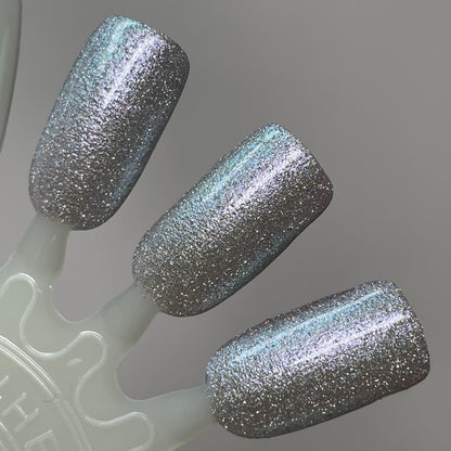 COMING SOON 2/27 NOON ET! Everybody - Silver Nail Polish - Reflective Nail Polish - Glitter Nail Polish - Polish of the Month - March 2026 - Dam Nail Polish