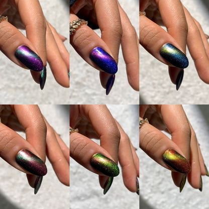 Into the Multiverse - Set of 6 Multichrome Magnetic Nail Polishes