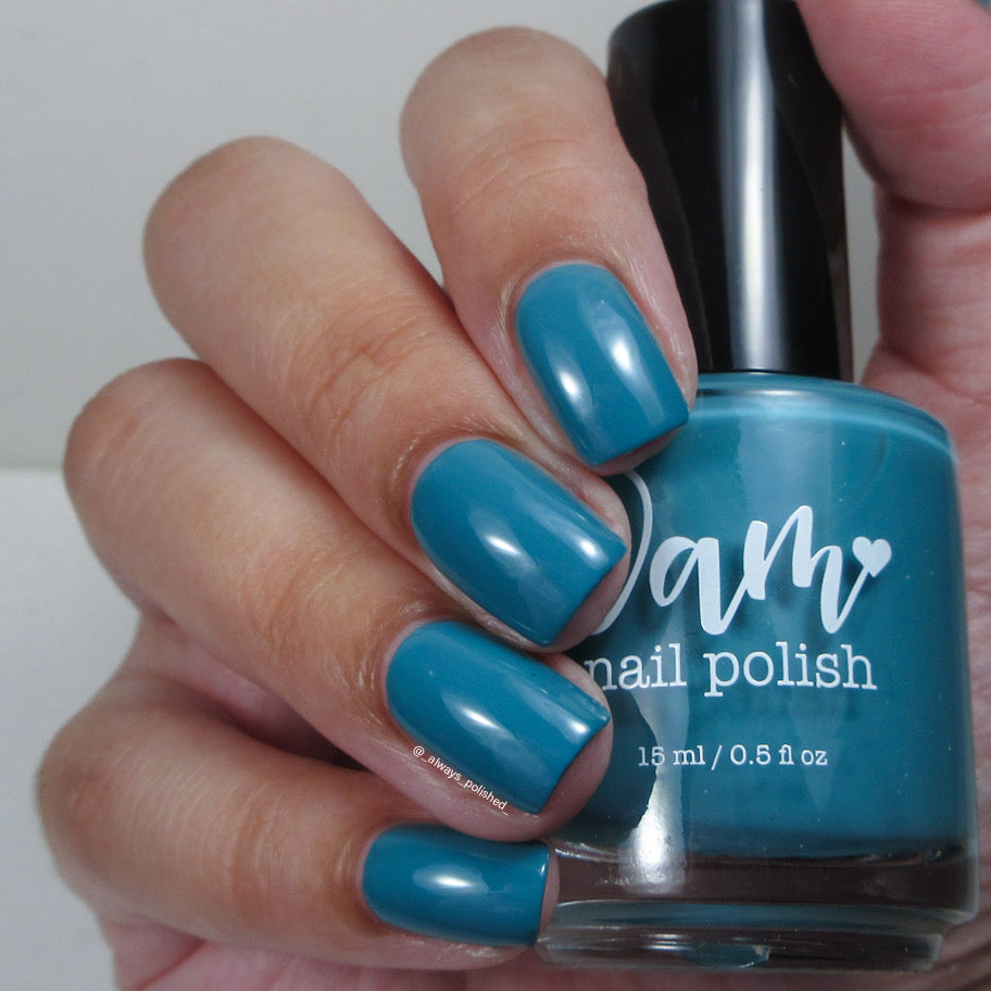 COMING SOON 10/9: Chrysocolla - Teal Nail Polish - Cream Nail Polish - Creme Connection Facebook Group Exclusive 2026